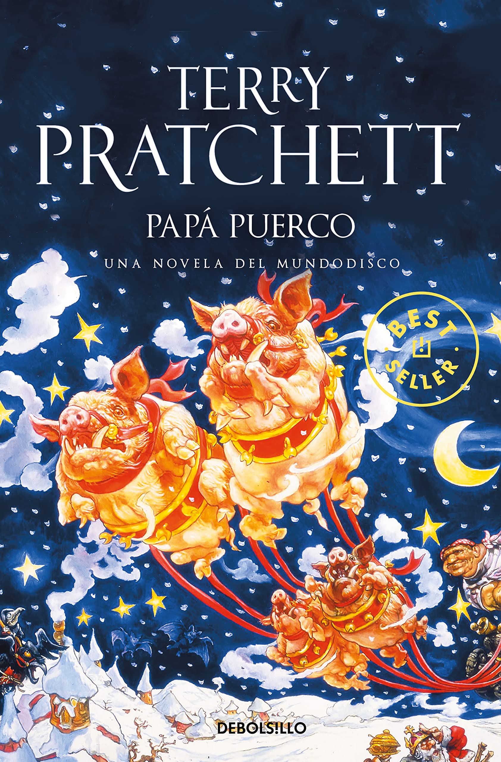 Papa Puerco : una novela del Mundodisco Humour & Satire