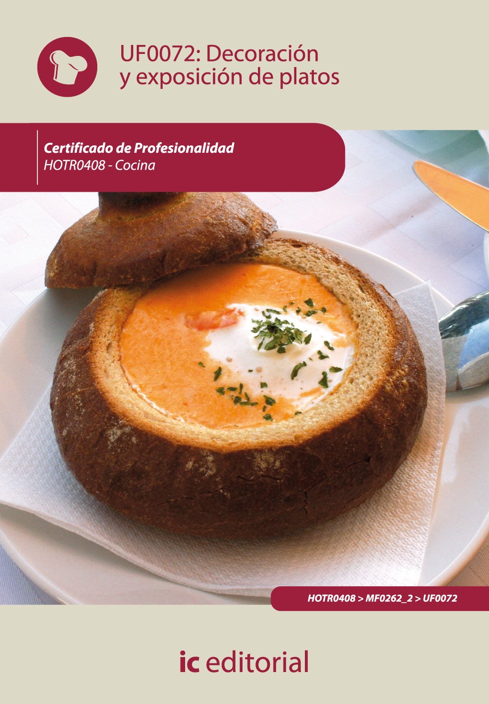 Decoración y exposición de platos. hotr0408 - cocina book
