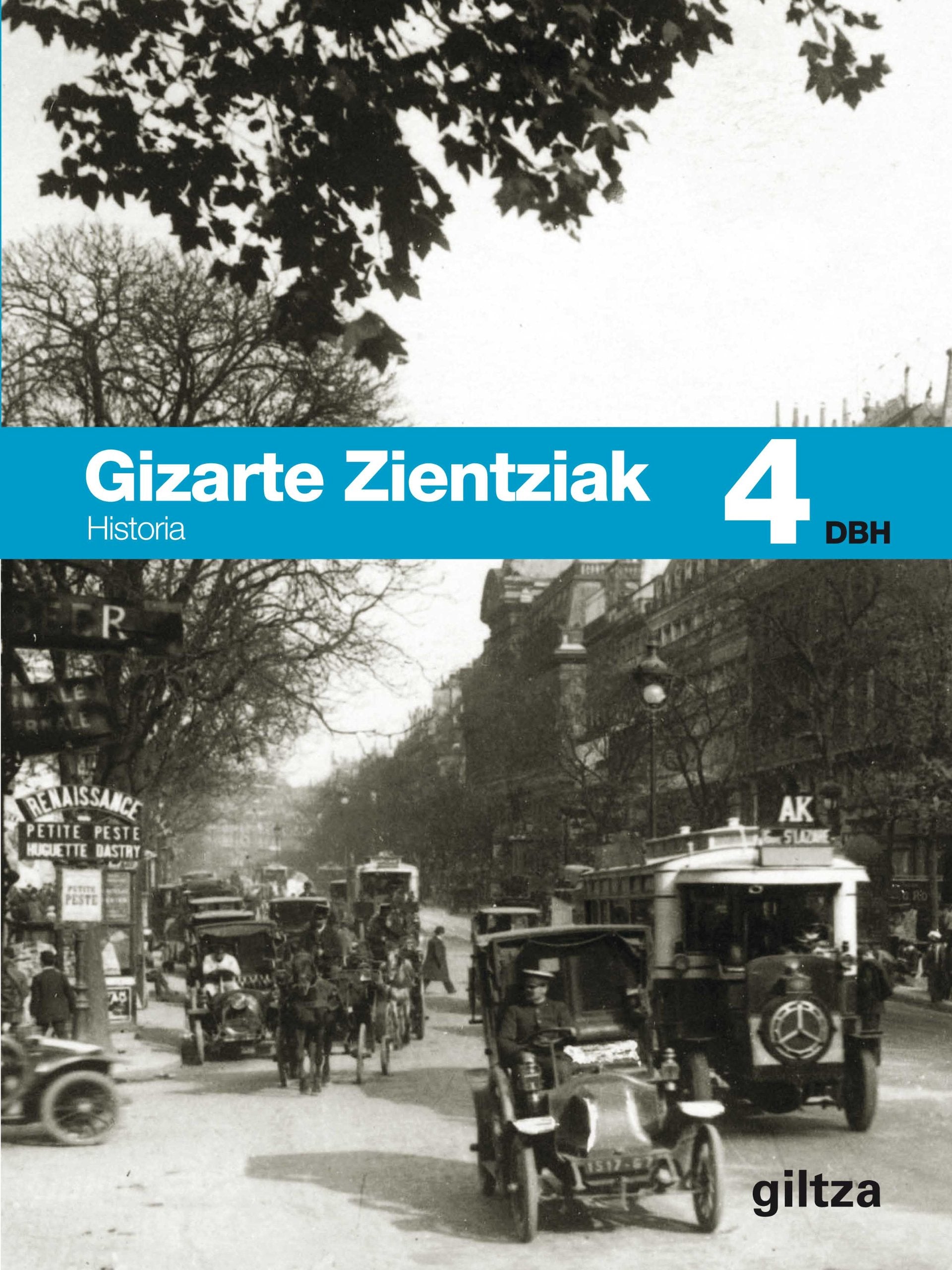 GIZARTE ZIENTZIAK HISTORIA 4 book