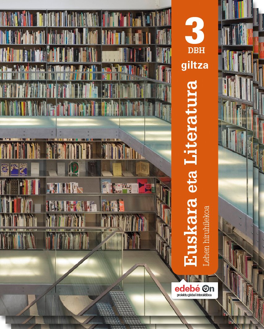 EUSKARA ETA LITERATURA DBH 3 book