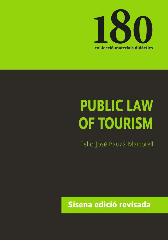 Public law of tourism book
