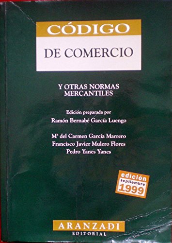 Codigo de comercio y otras normas mercantiles book