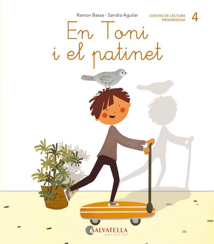 De mica en mica 4: En Toni i el patinet (lligada-pal) (t,m) book
