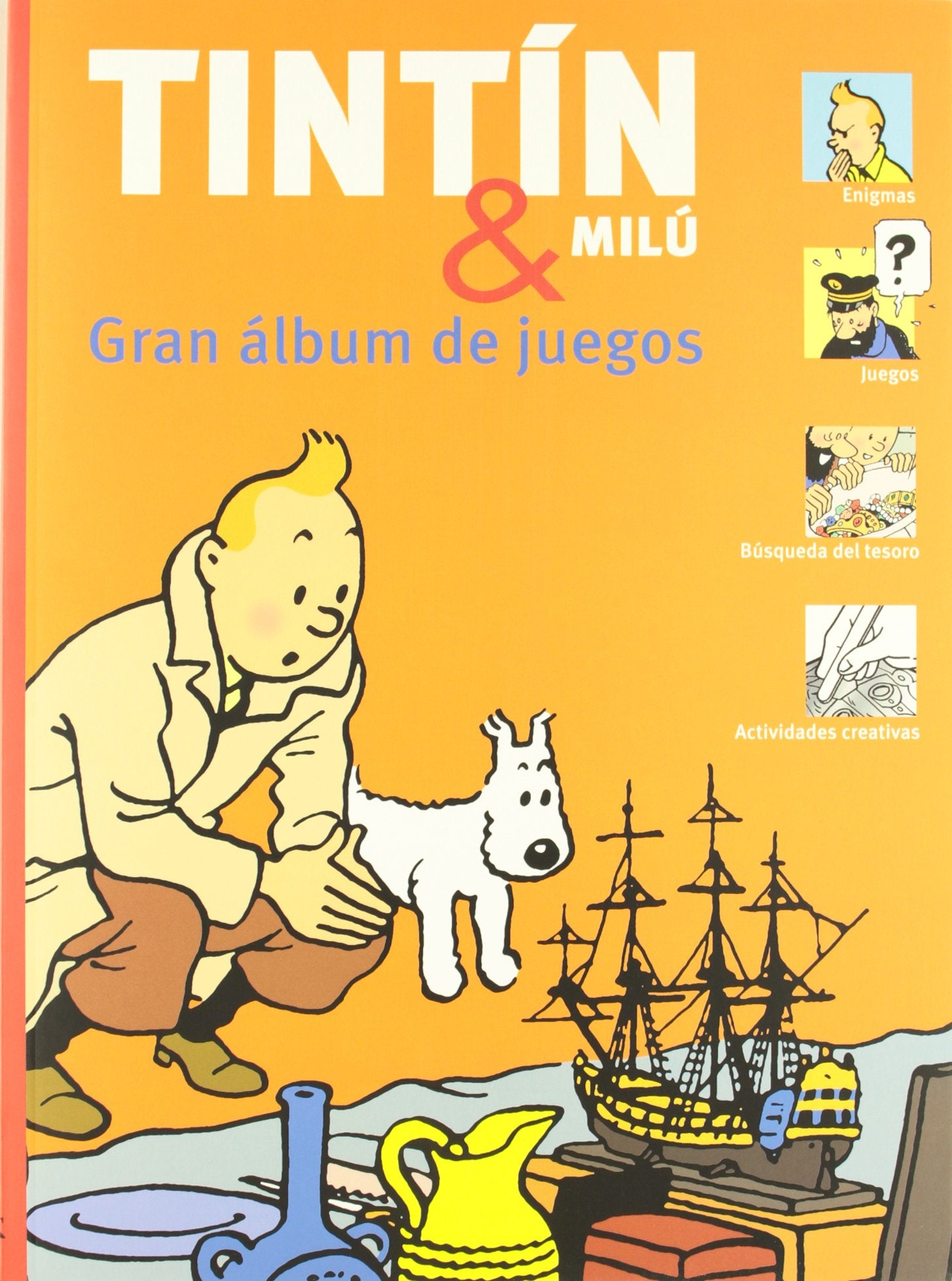 TINTIN & MILU GRAN ALBUM DE JUEGOS Learning & Reference