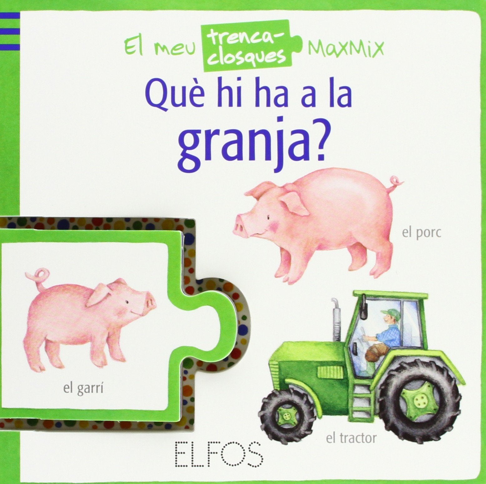 Trencaclosques Maxmix. Què hi ha a la granja? book
