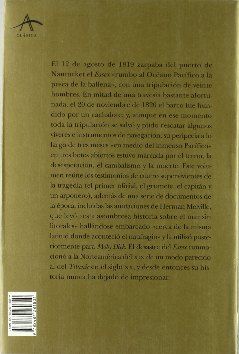 El desastre del Essex / the Disaster of Essex: Hundido Por Una Ballena book