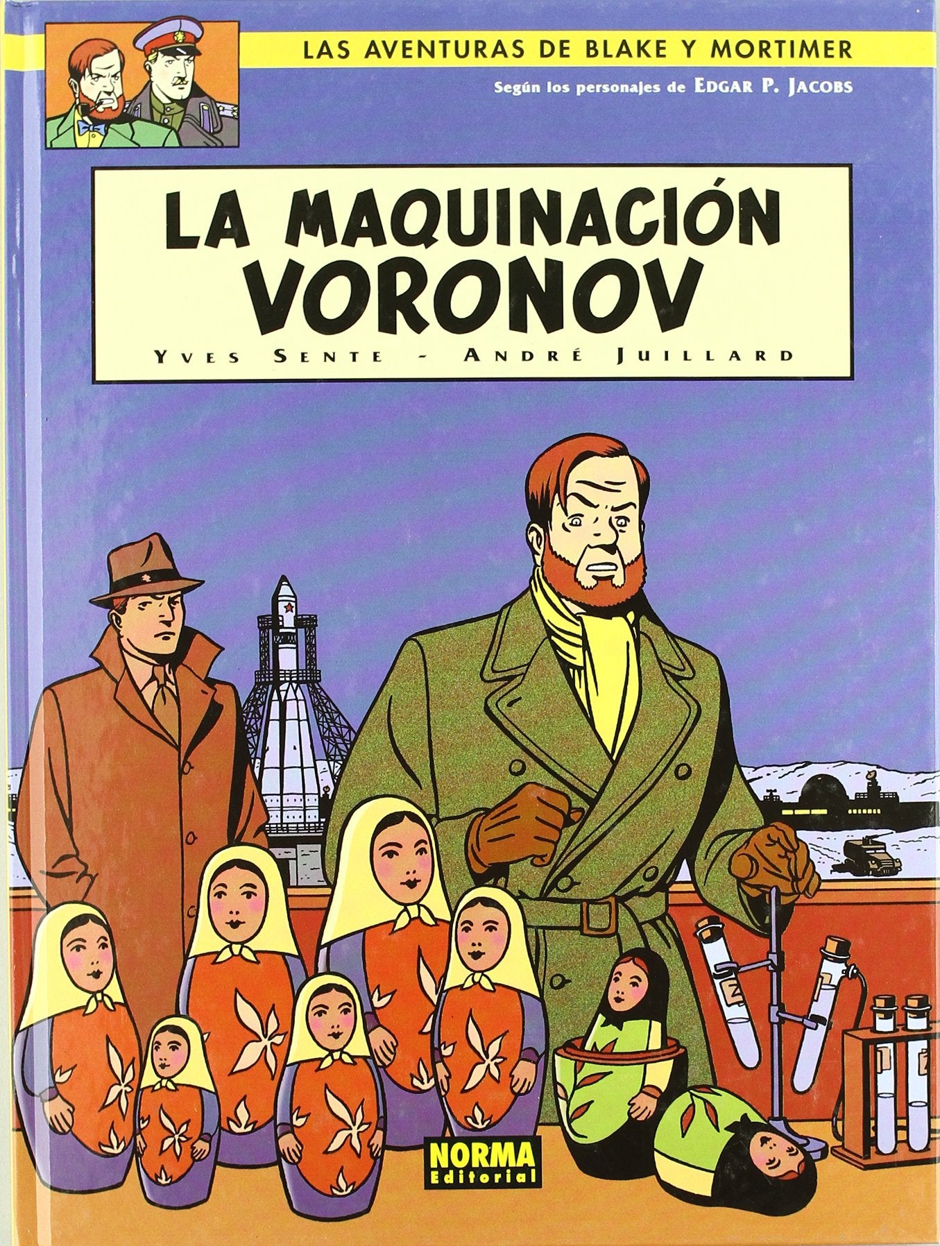 Blake & Mortimer 14 la maquinacion voronov/ The Voronov Plot book