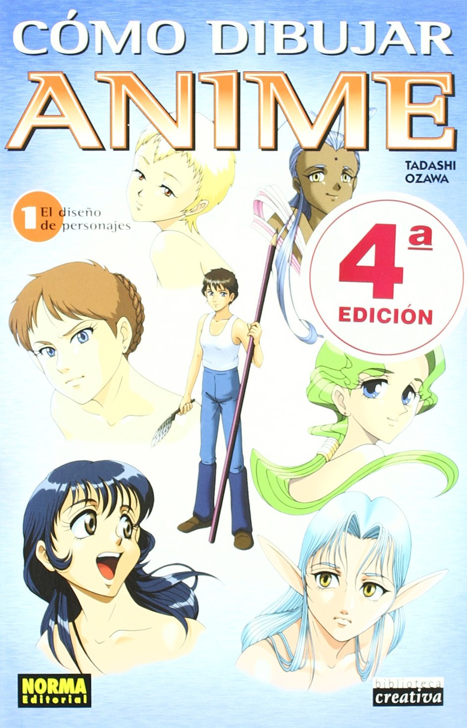Como dibujar anime 1 El diseno de personajes/ How to Draw Anime 1 The Design of People Tiptoi & Games