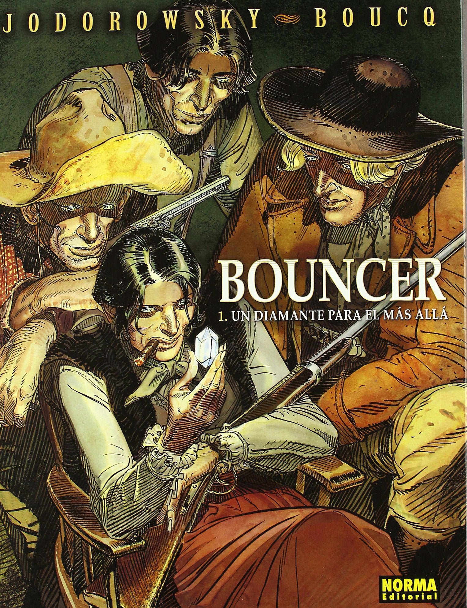 Bouncer 1, Un diamante para el más allá (CÓMIC EUROPEO) Manga
