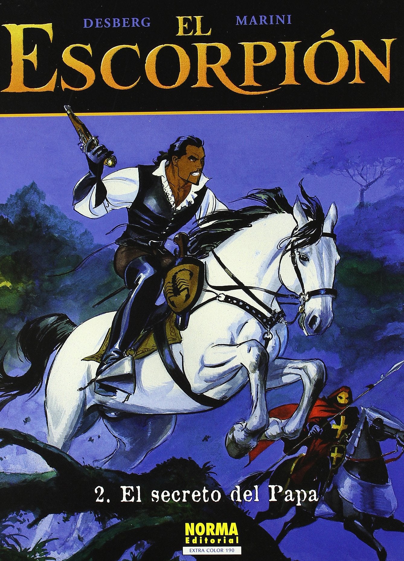 El escorpión, El secreto del papa 2 (EXTRA COLOR, Band 190) Manga