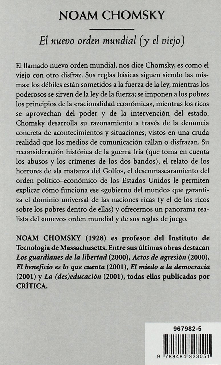 El nuevo orden mundial: (y el viejo) book