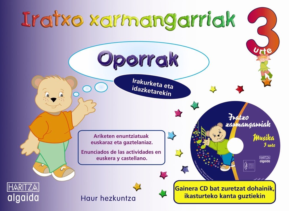 Oporrak 3 hurte. Iratxo xarmangarriak Books