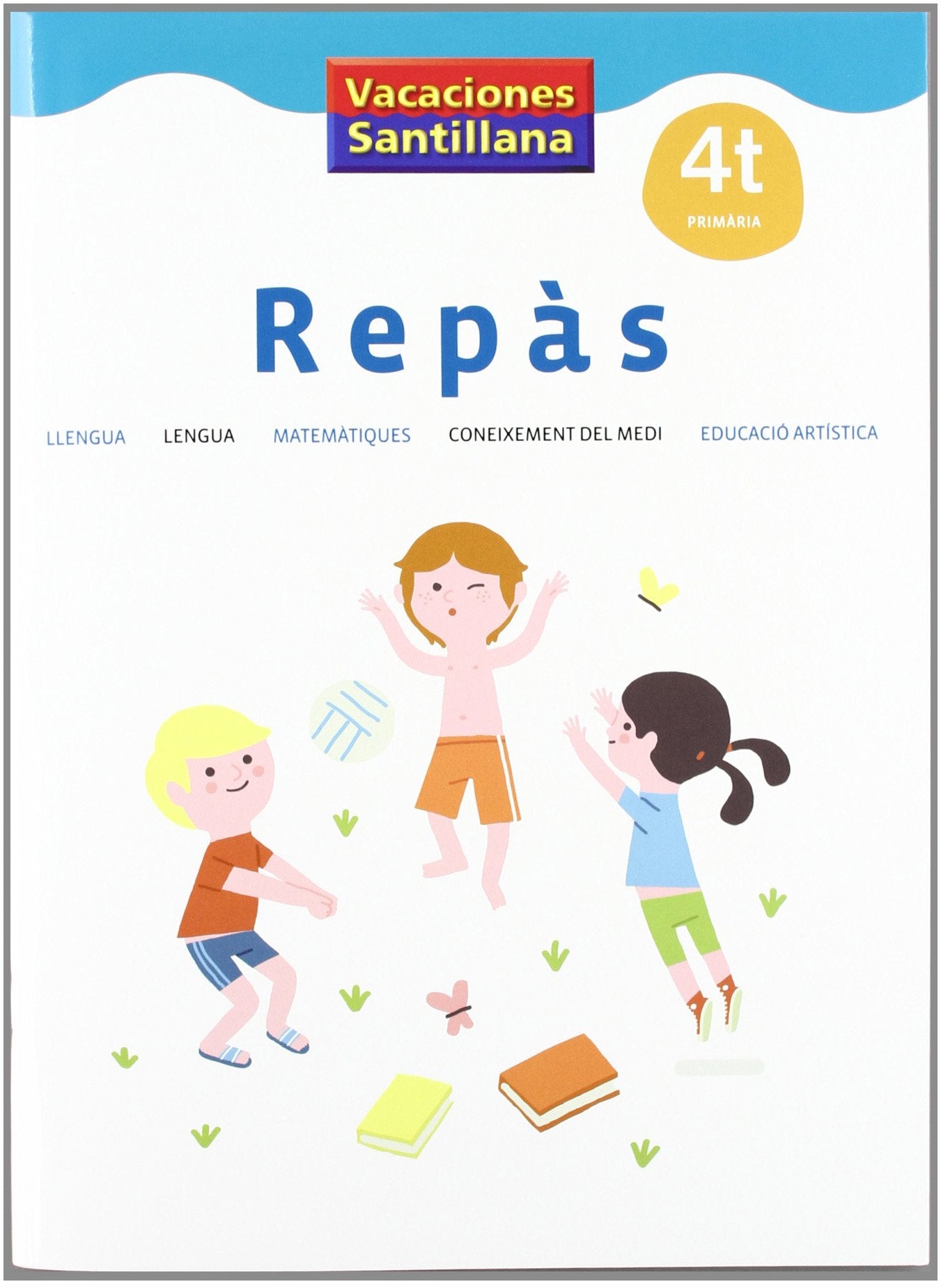 Vacaciones Santillana, repàs, 4 Educació Primària. Quadern Learning & Reference
