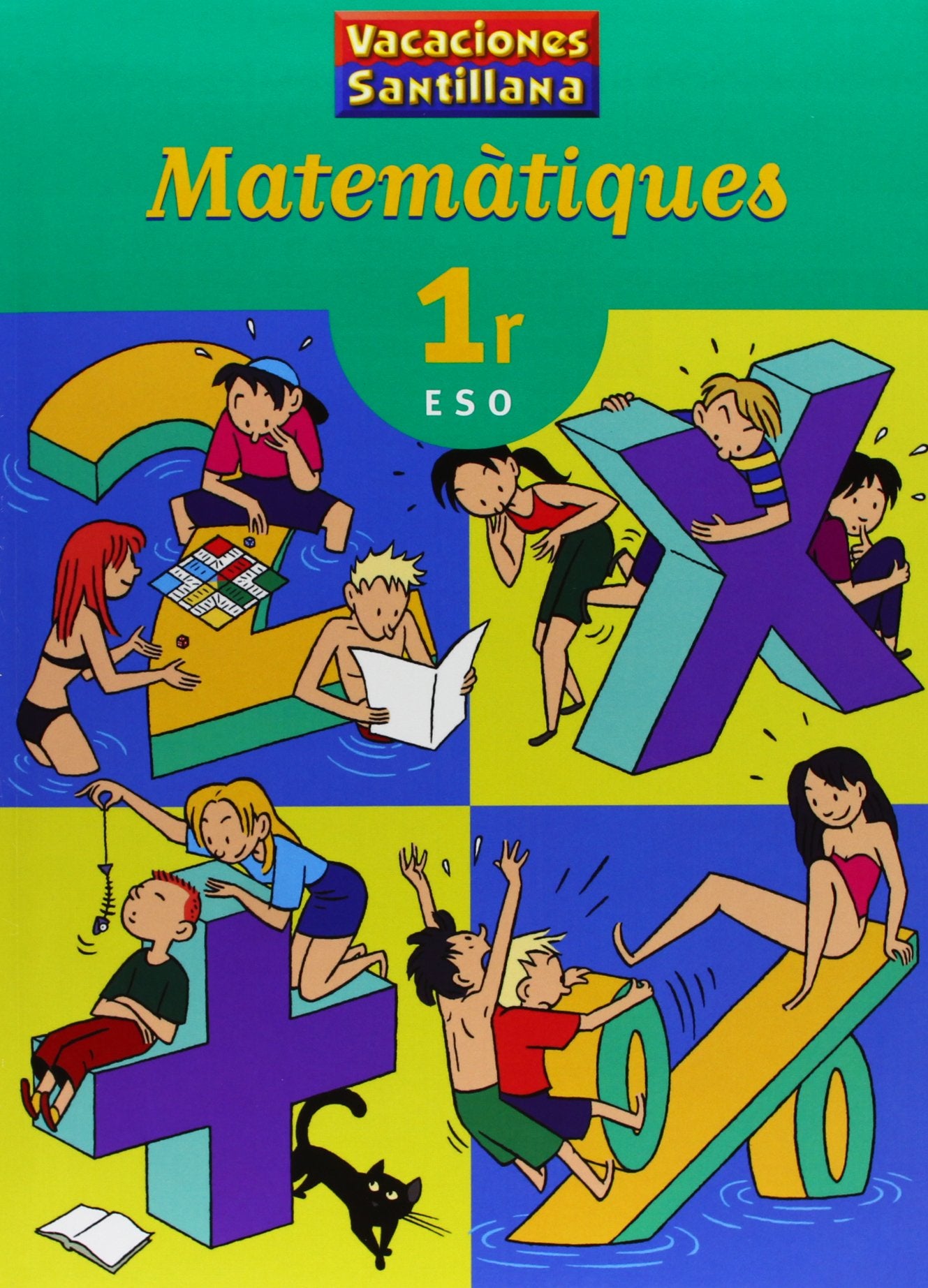 Vacaciones Santillana, matemàtiques, 1 ESO Non-fiction