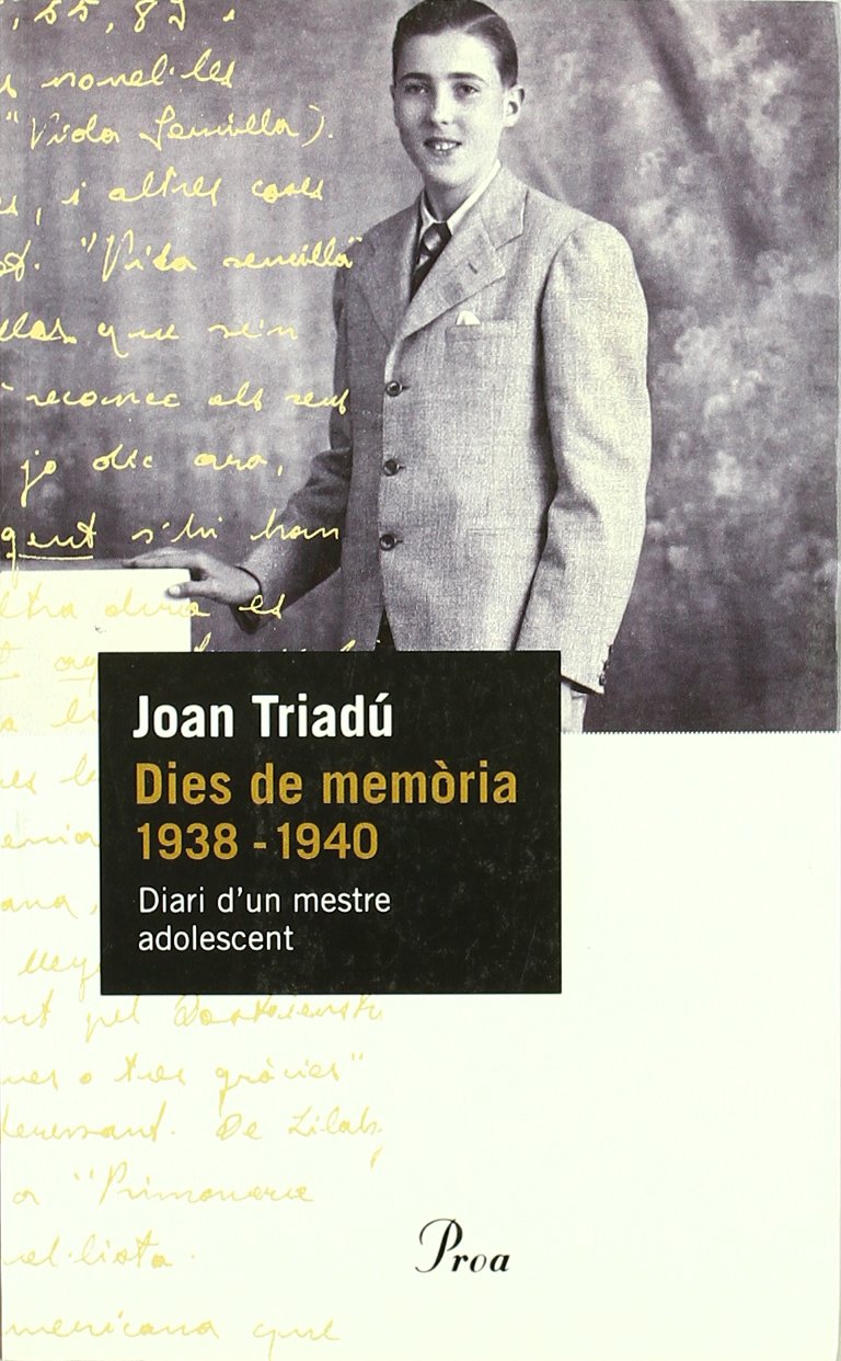 Dies de memòria (1938-1940): Diari d'un mestre adolescent book
