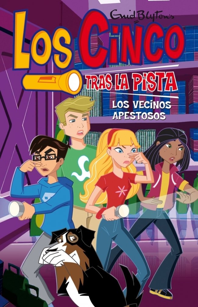 Los cinco tras la pista 8. Los vecinos apestosos book