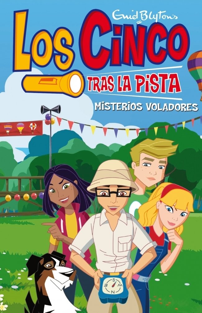 Los cinco tras la pista 7. Misterios voladores book