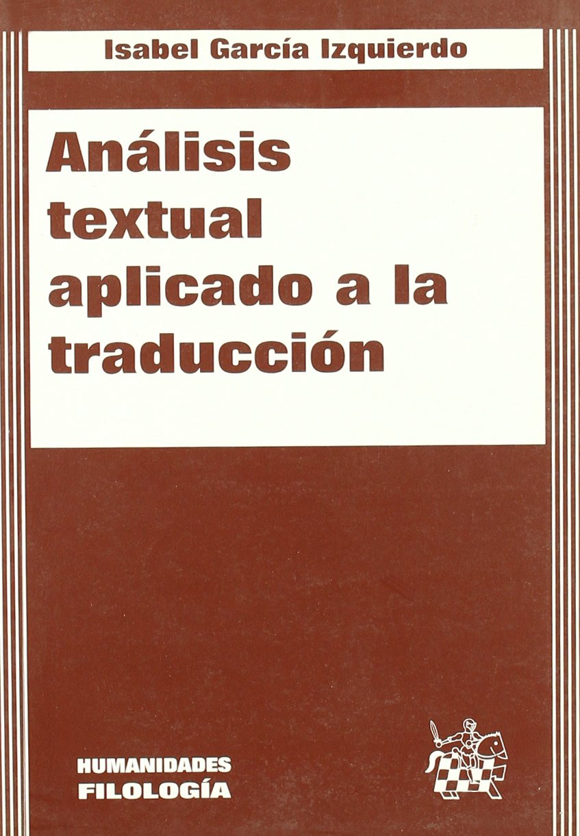 Análisis textual aplicado a la traducción book