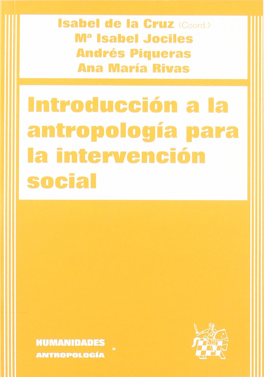 Introducción a la antropología para la intervención social Social Sciences