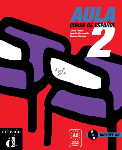 Aula 2 Libro del alumno + CD: Libro del alumno (A2) + CD 2 Foreign Languages ​​& Dictionaries