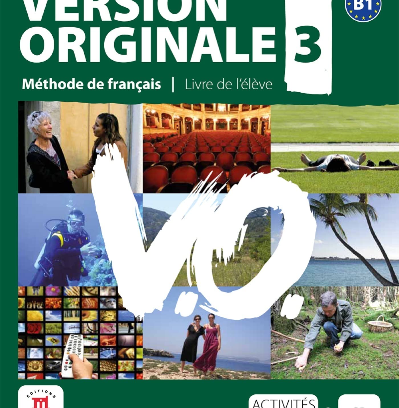 Version Originale 3 Livre de l'eleve z plyta CD Foreign Languages ​​& Dictionaries