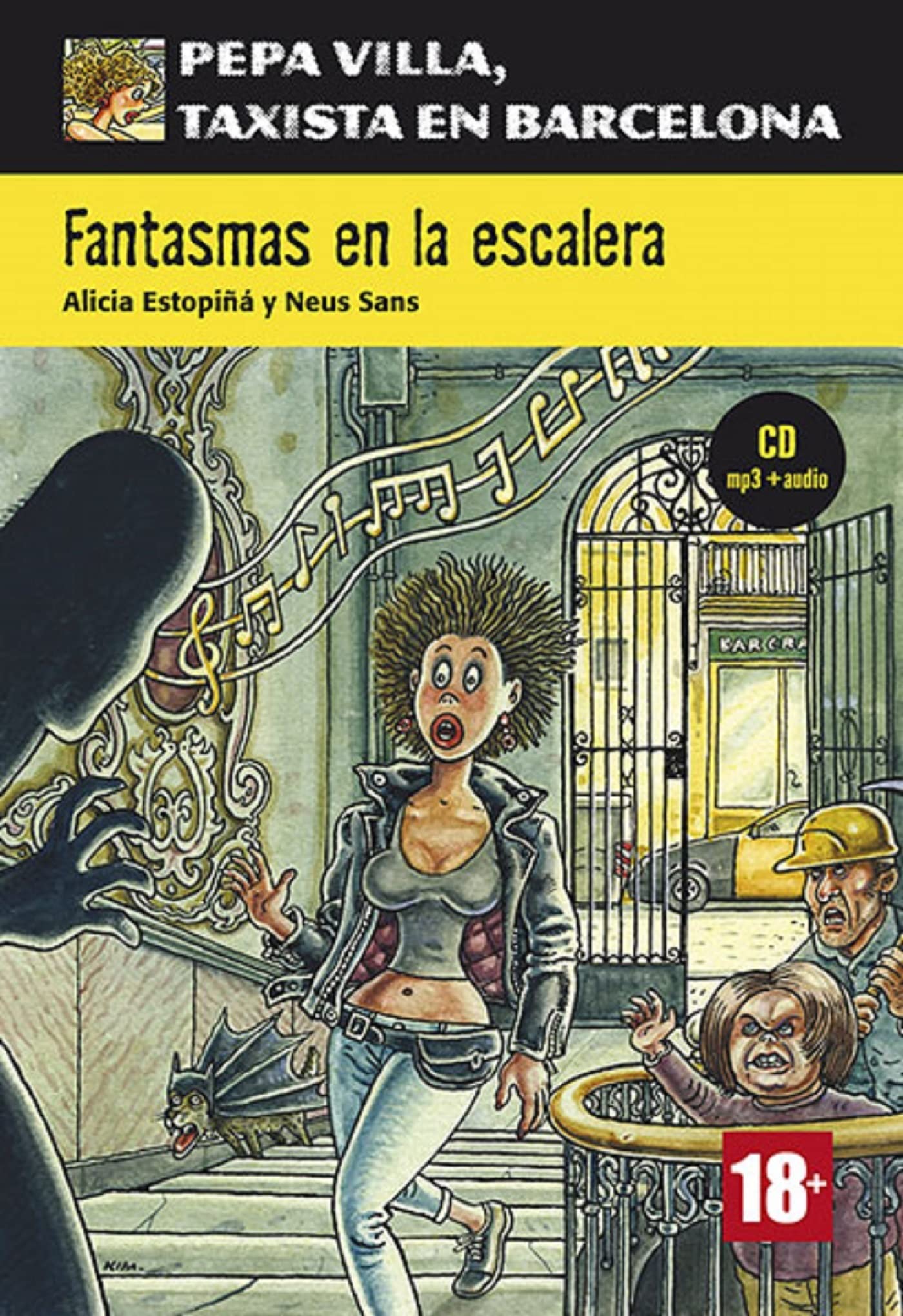 FANTASMAS EN LA ESCALERA + CD book