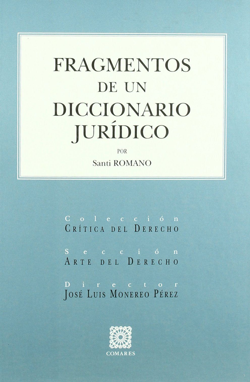 Fragmentos de un diccionario jurídico Social Sciences