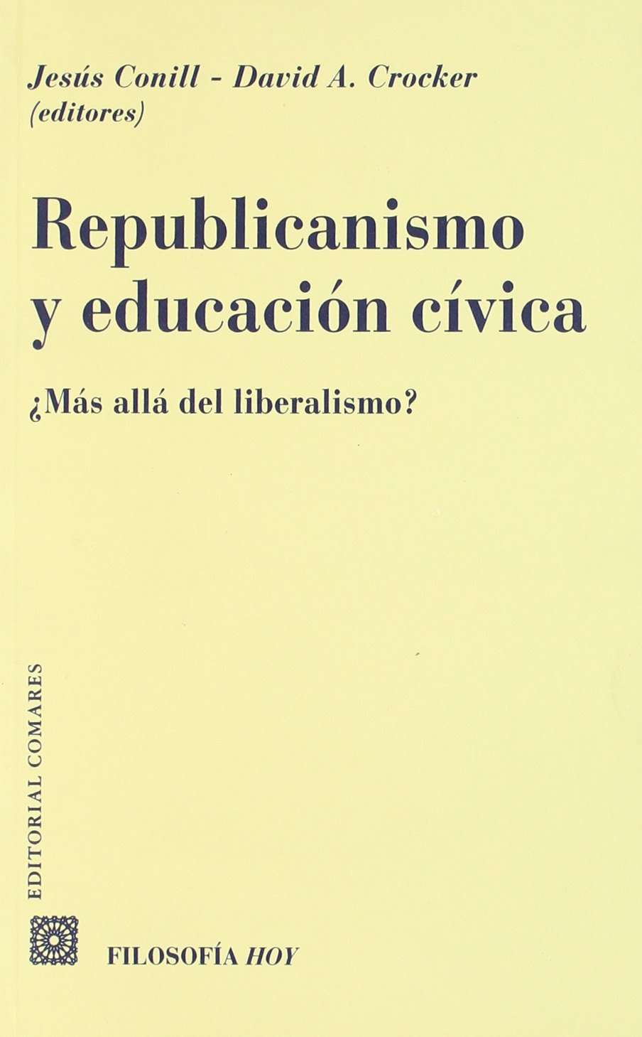 Republicanismo y educación cívica : ¿más allá del liberalismo? Philosophy