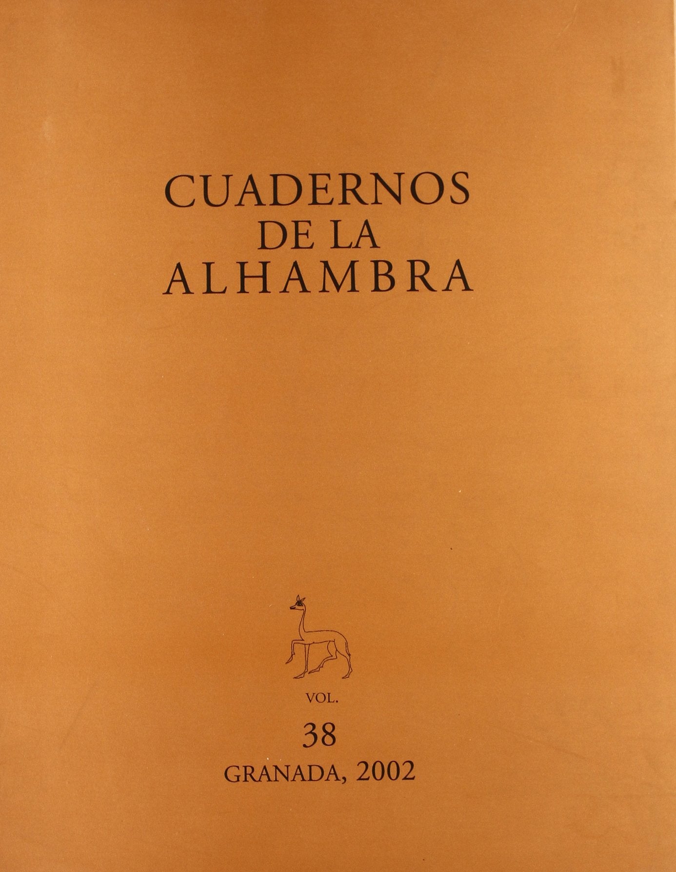 Cuadernos de la Alhambra, 38 Books