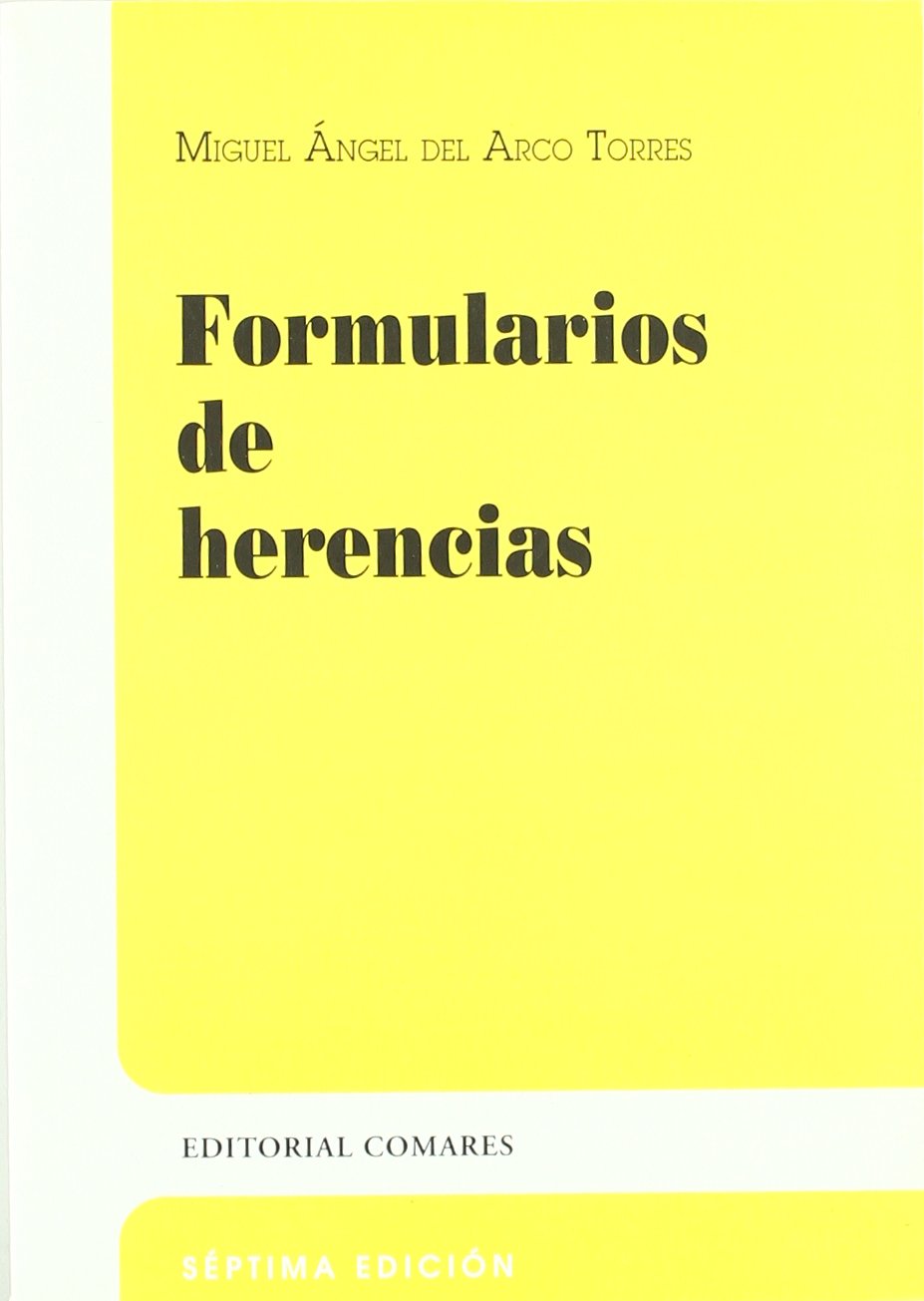 Product Image: Formularios herencias
