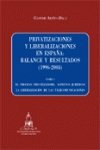 El proceso privatizador, aspectos jurídicos : la liberalización de las telecomunicaciones Business, Finance & Career