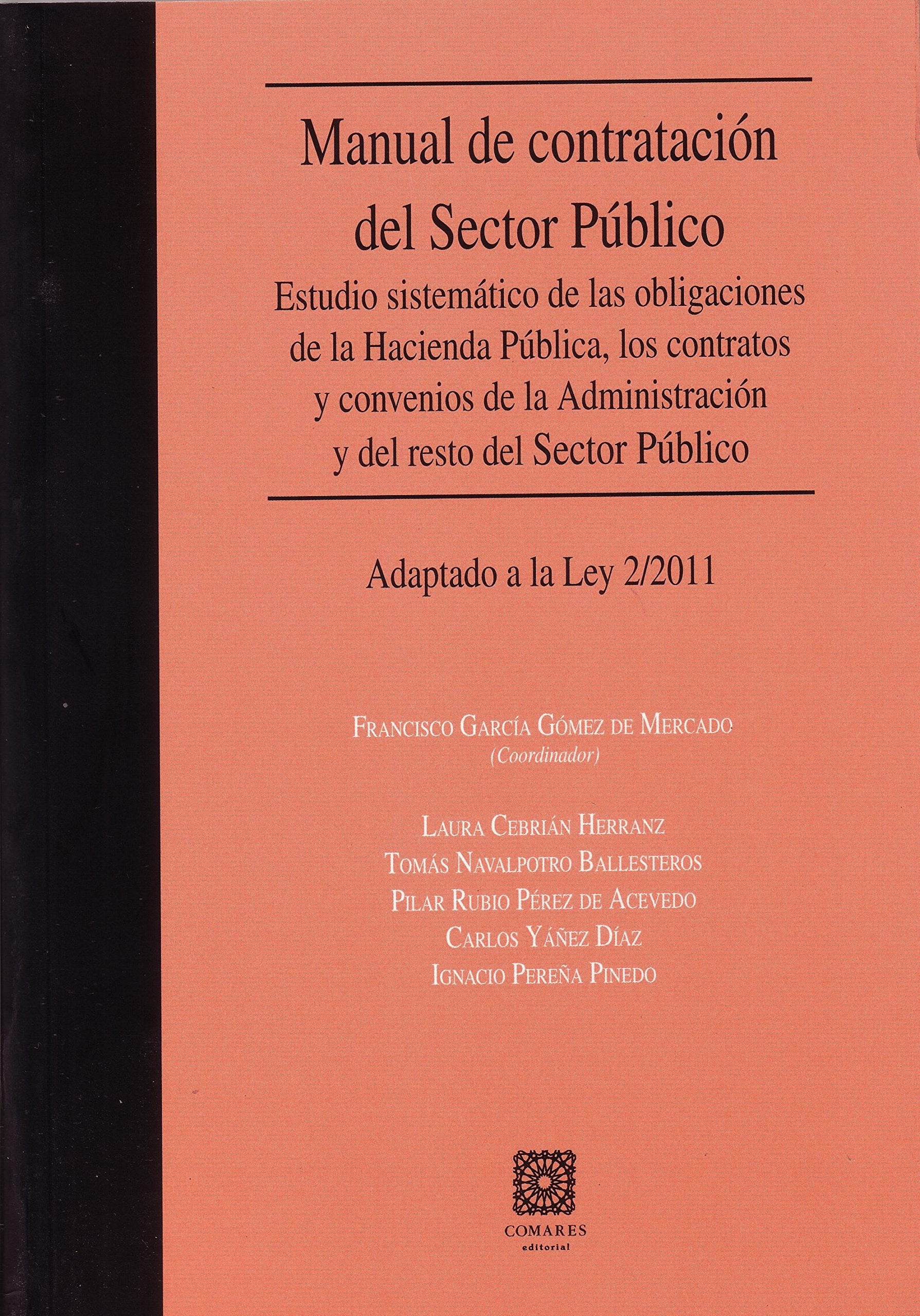Manual de contratación y responsabilidad de la administración Law