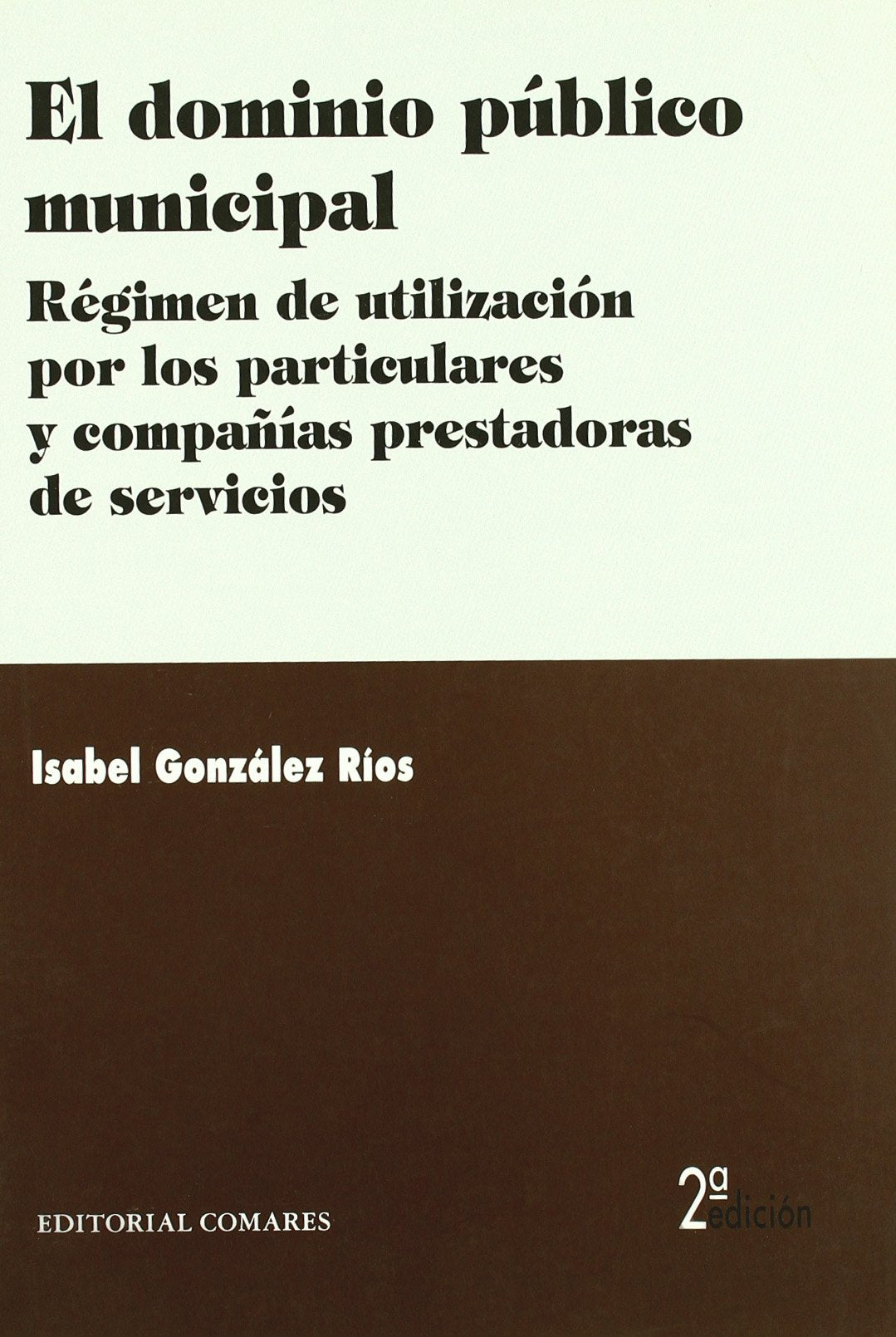El dominio público municipal Law