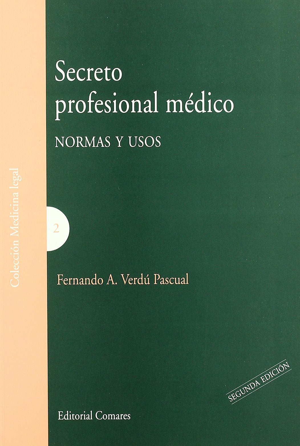 Secreto profesional médico : normas y usos Law