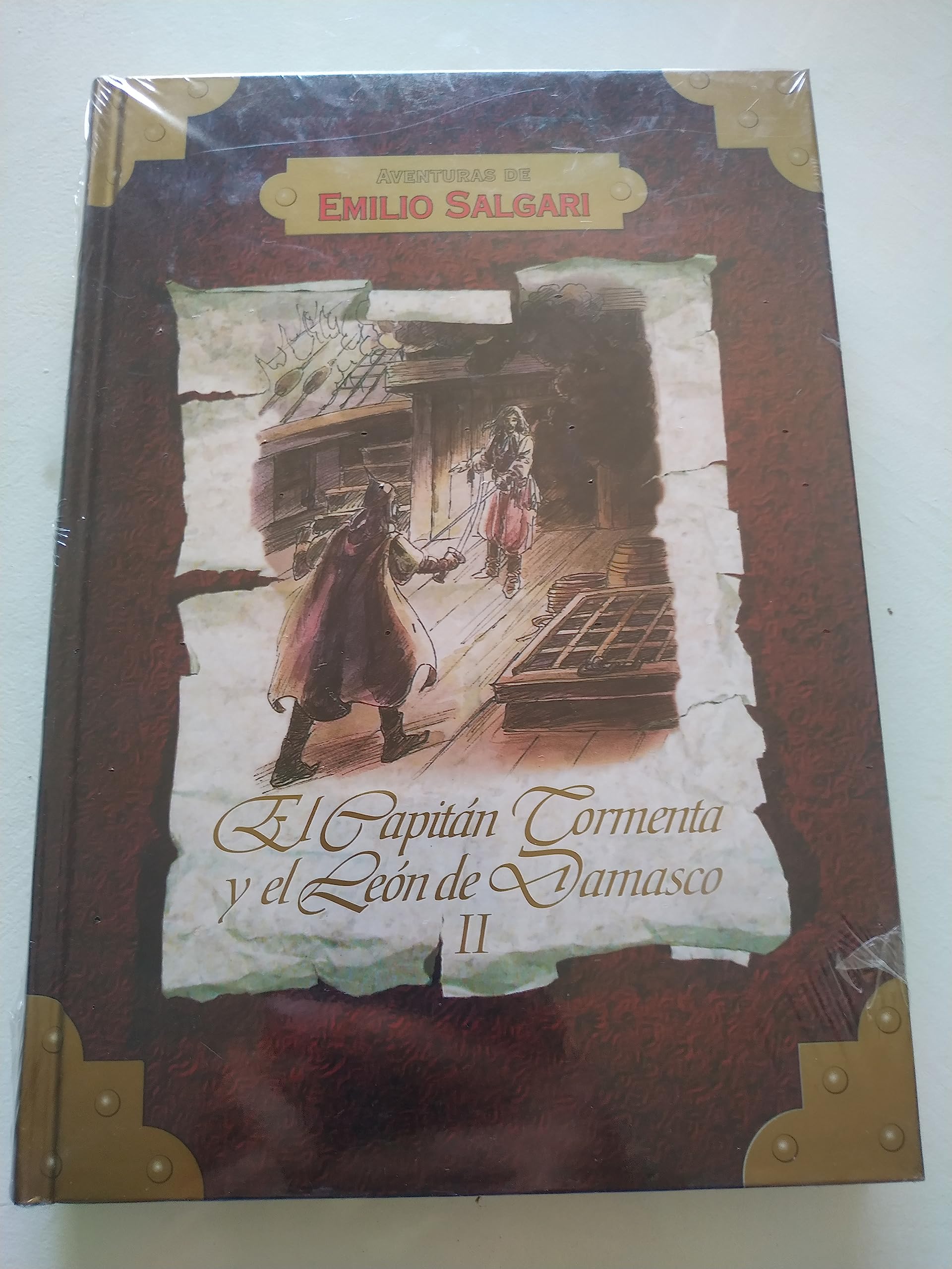 Aventuras de Emilio Salgari: El capitán Tormenta y el León de Damasco II Books