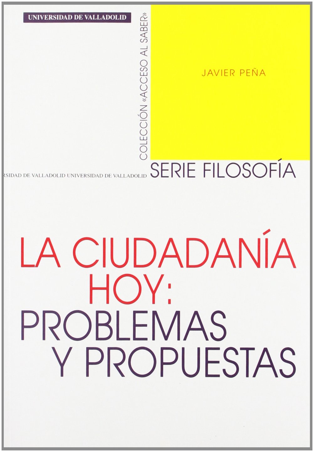 La ciudadanía hoy, problemas y propuestas book