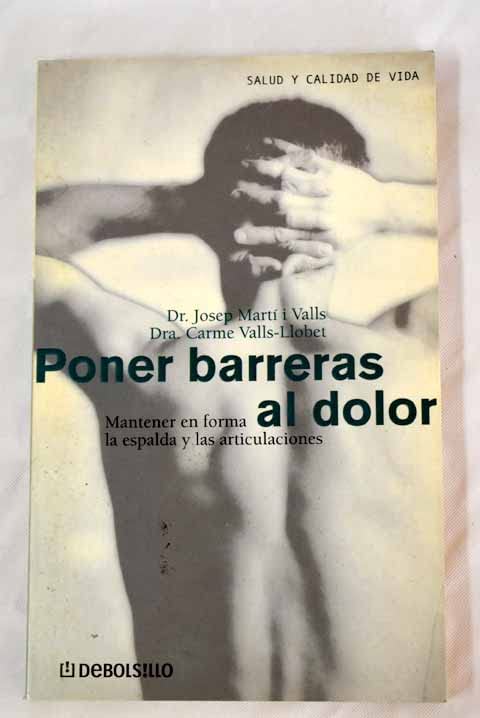 Poner barreras al dolor Books