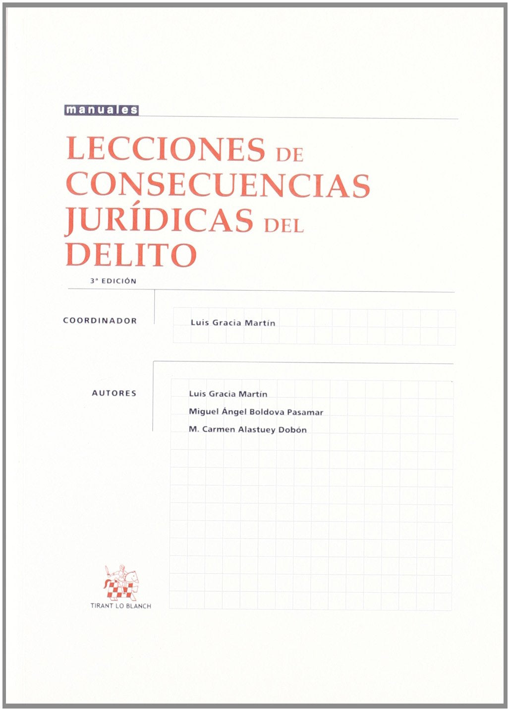 Lecciones de consecuencias jurídicas del Delito book
