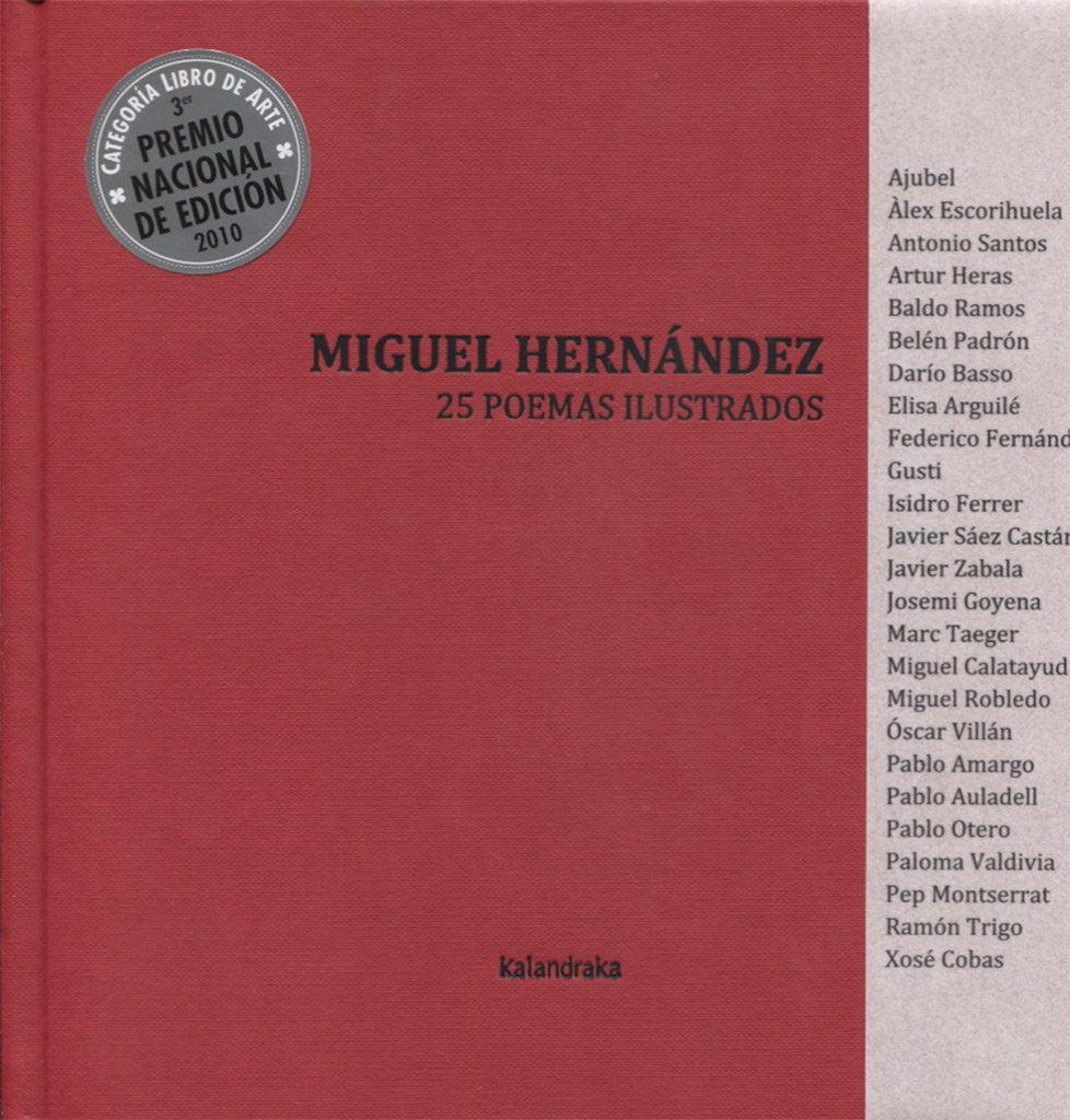 Miguel Hernández, 25 poemas ilustrados book
