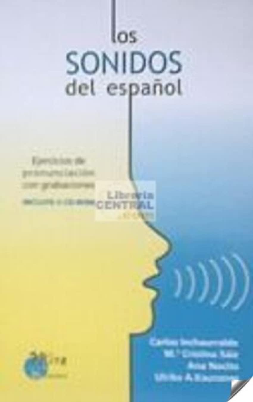 Los sonidos del español : ejercicios de pronunciación con grabaciones Foreign Languages ​​& Dictionaries