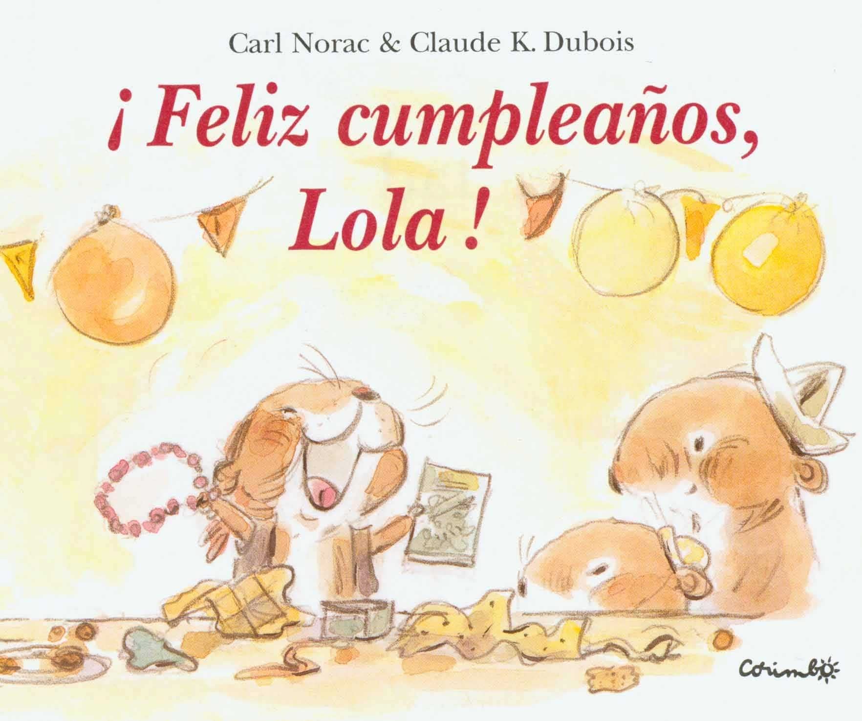 feliz cumpleanos lola book