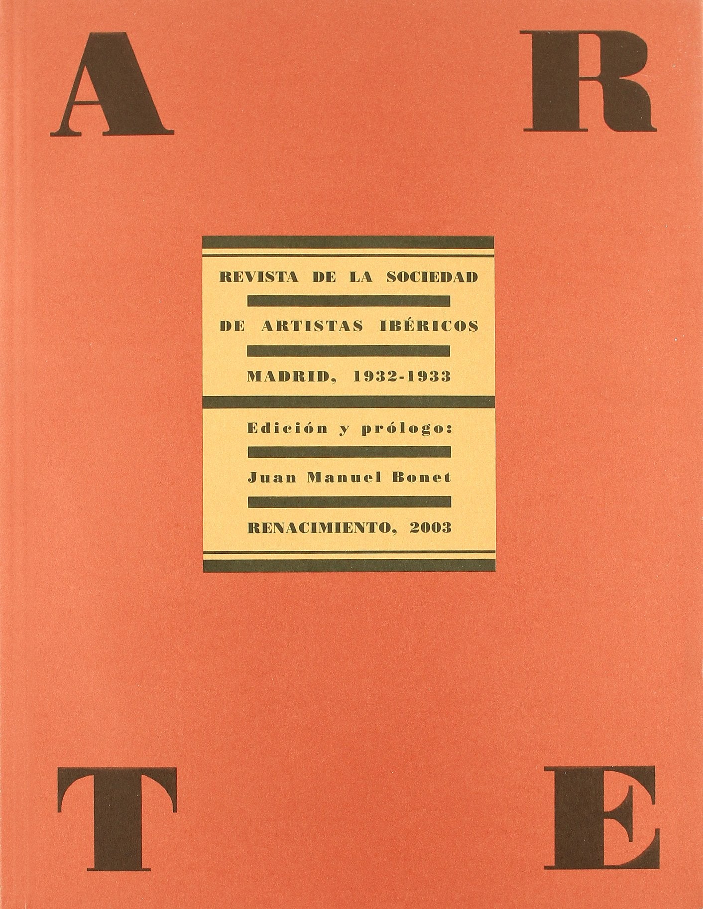 Arte: Revista de La Sociedad de Artistas Ibericos: Madrid, 1932-1933 book