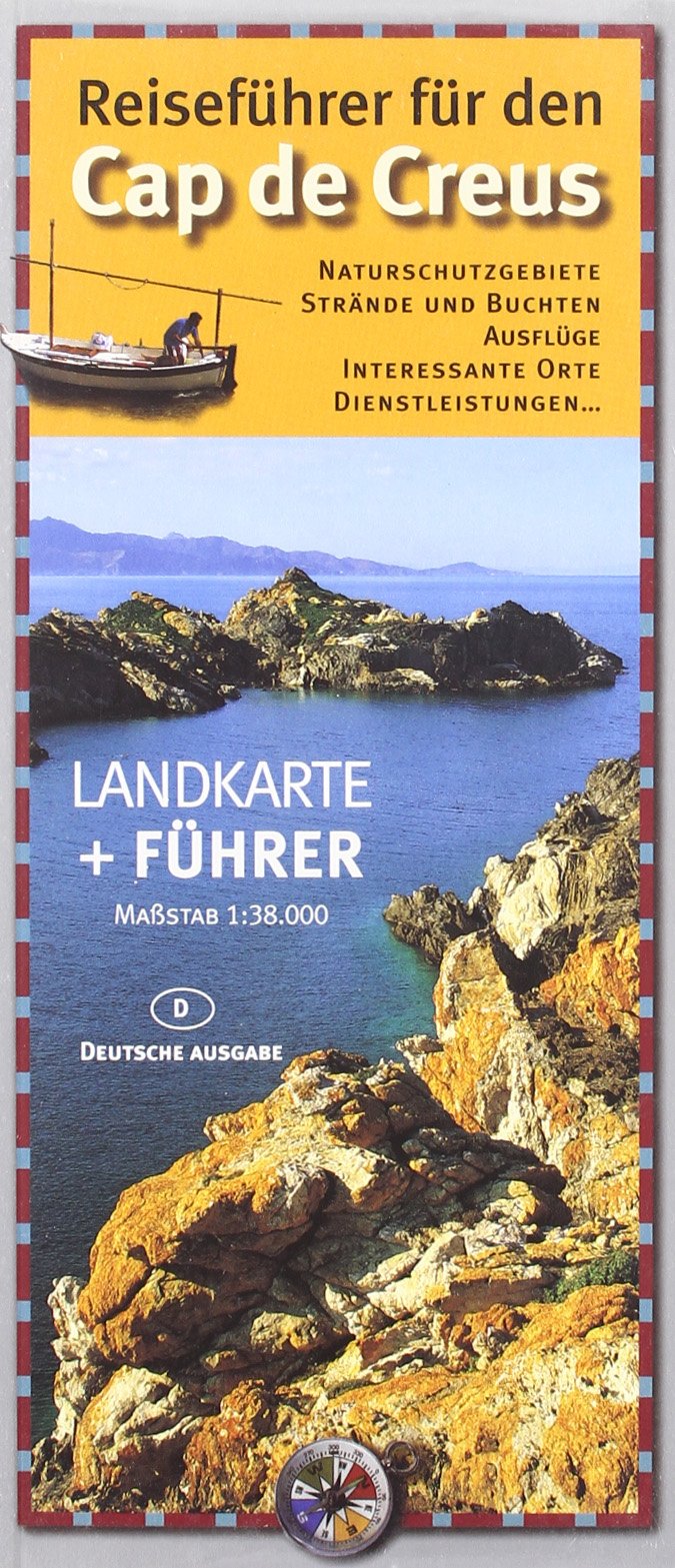 Reiseführer für den Cap de Creus. Landkarte + Führer. Maßstab 1:38.000 Books