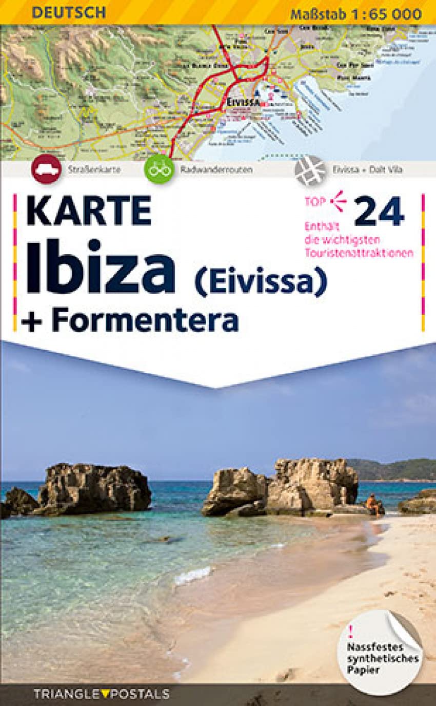 Ibiza + Formentera, karte: Karte (Mapa) Leisure, Home & Garden