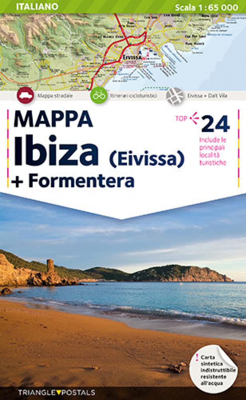 Ibiza + Formentera, mappa: Mappa (Mapa) Leisure, Home & Garden