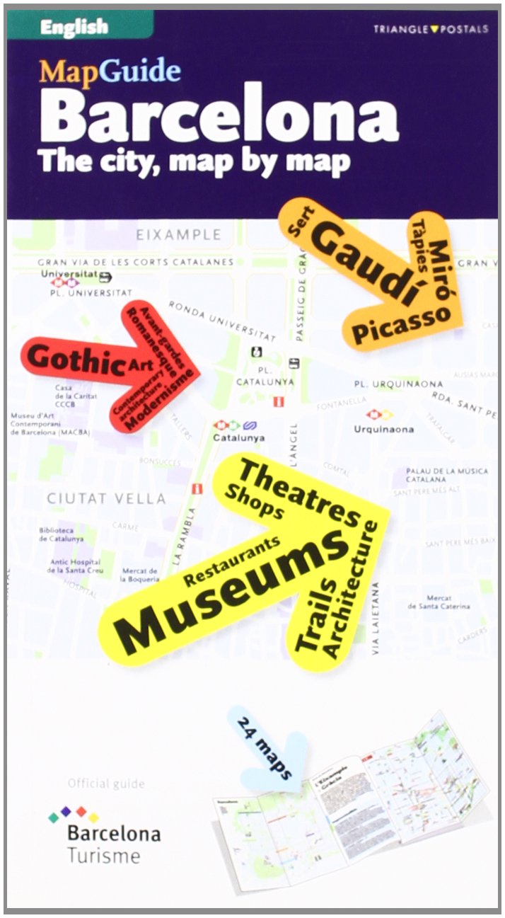 MapGuide Barcelona : the city, map by map Geology & Geography