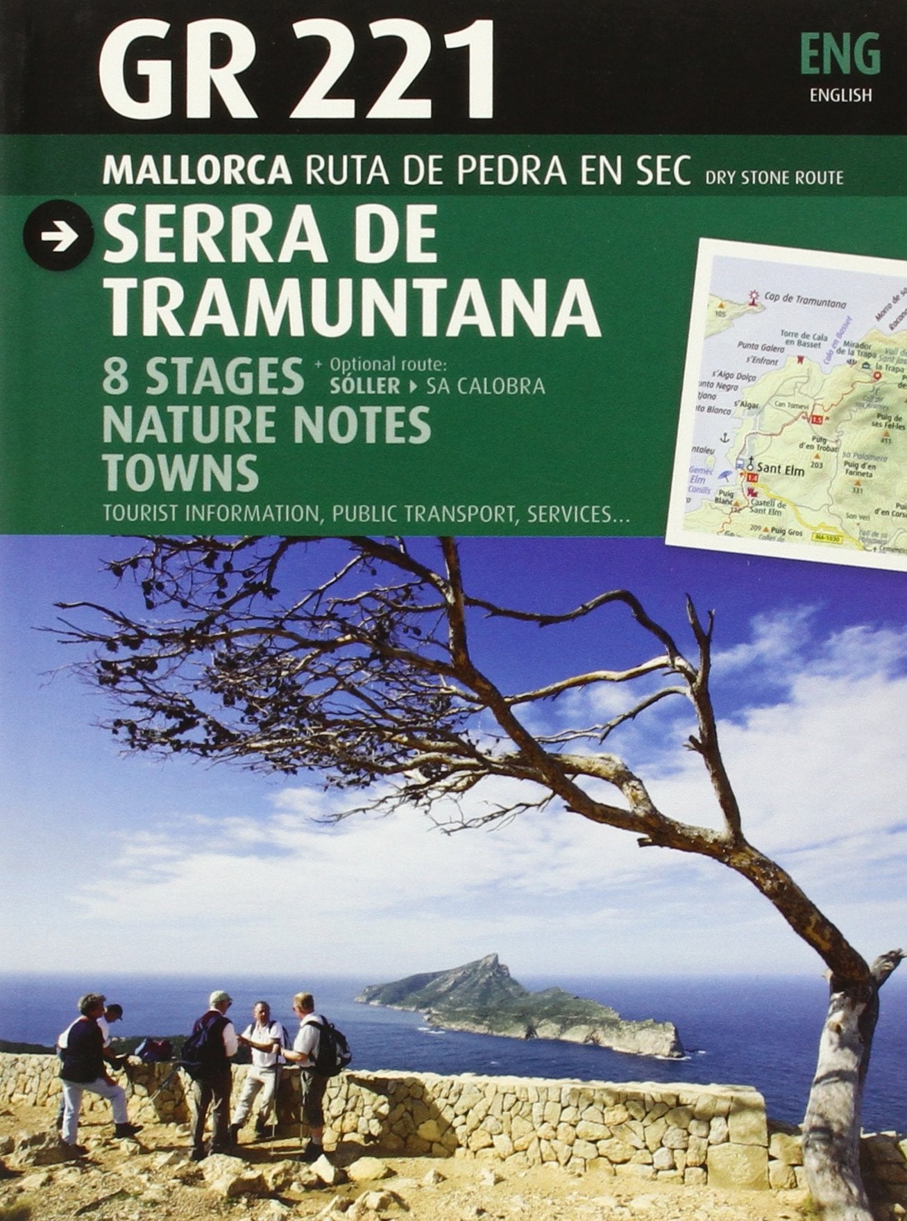 GR 221 Mallorca Ruta de pedra en sec. Serra de Tramuntana (Guia & Mapa) Leisure, Home & Garden