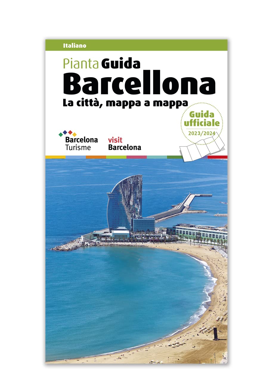 Barcelona: La città, mappa a mappa book
