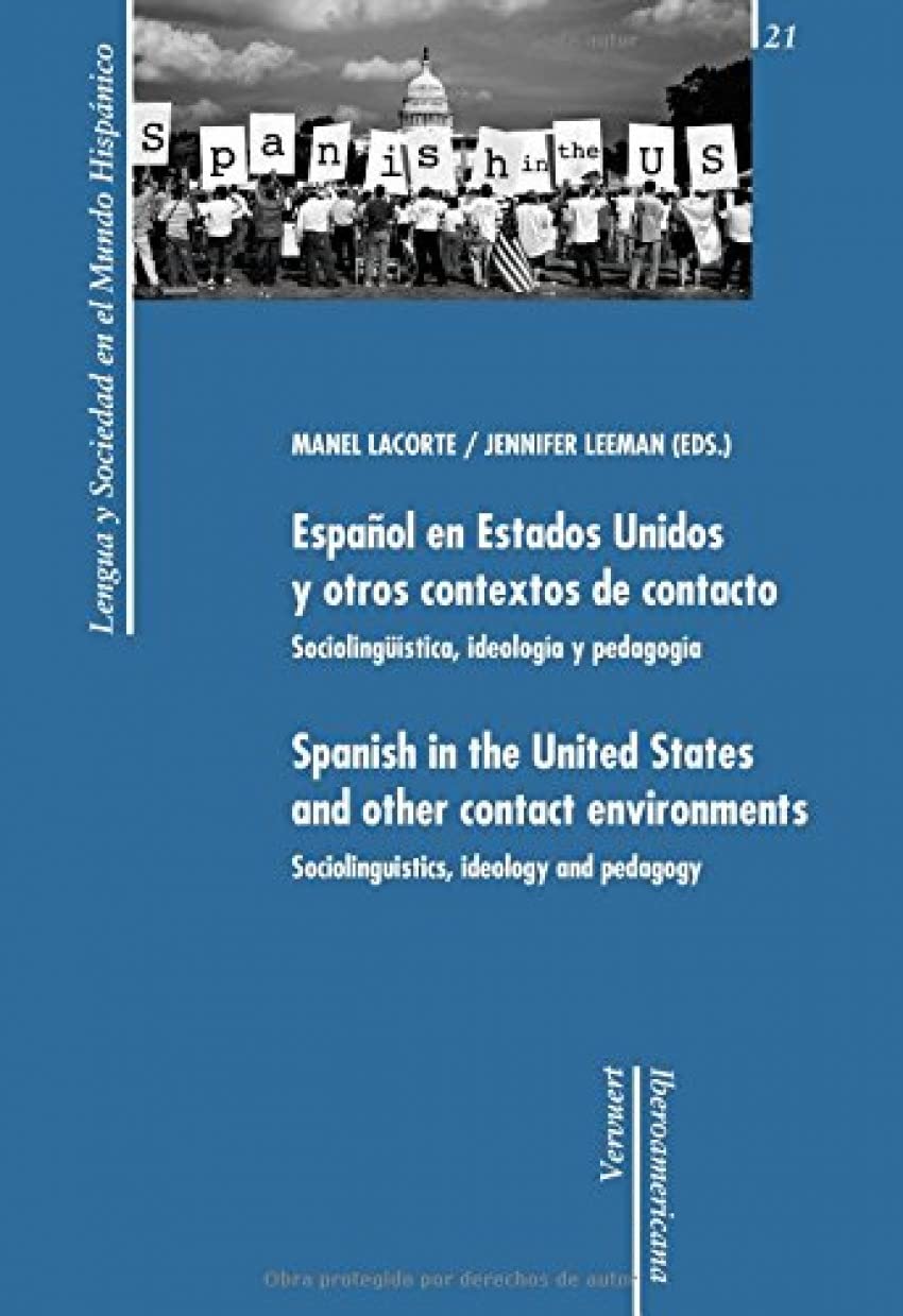 Contactos y contextos lingüísticos : el español en los Estados Unidos y en contacto con otras lenguas book