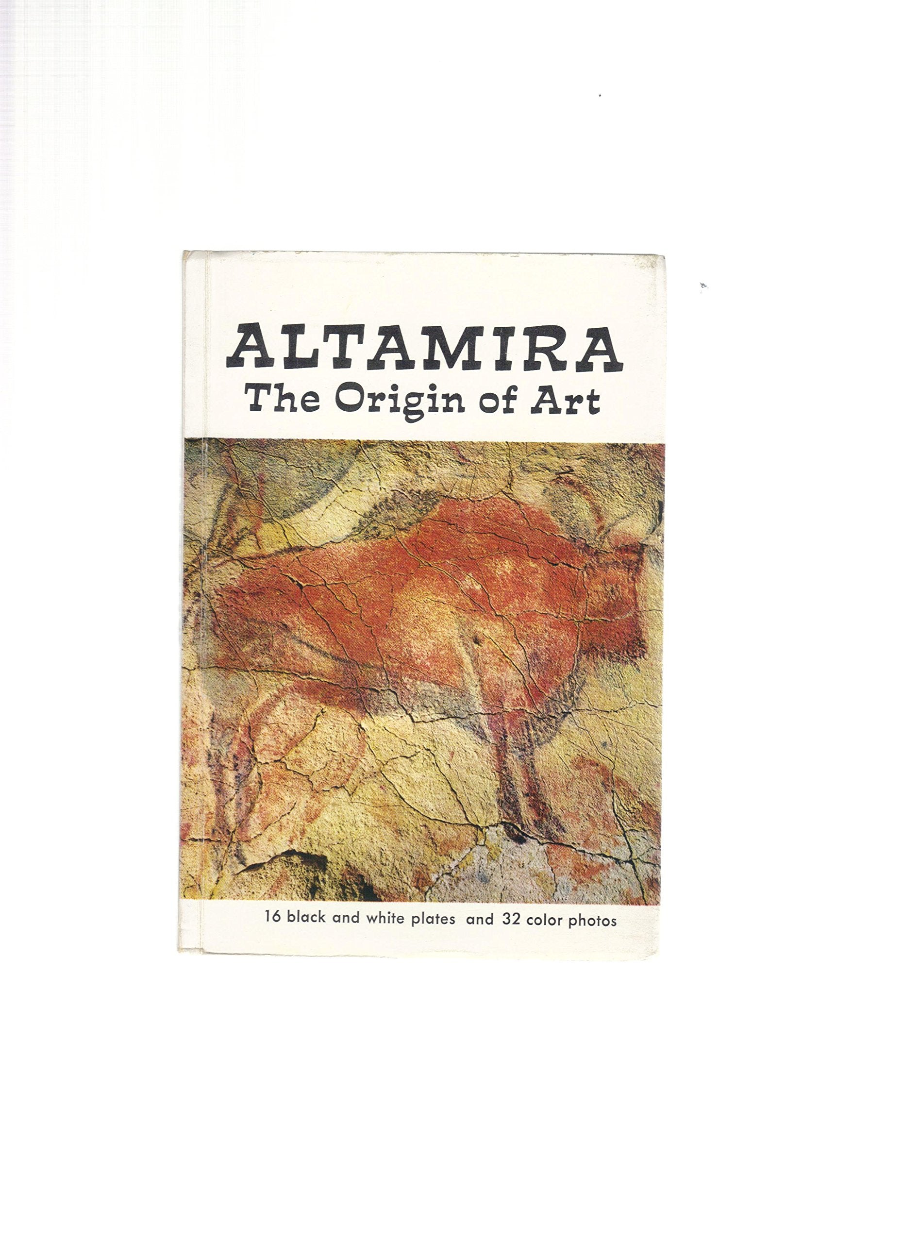 Altamira, the origine of art Books